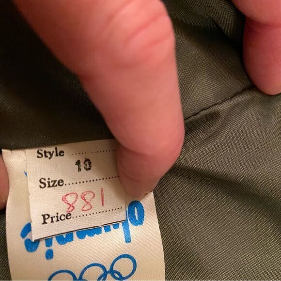 EUC Vintage Khaki Ultra Suede Blazer - Picture 7 of 14